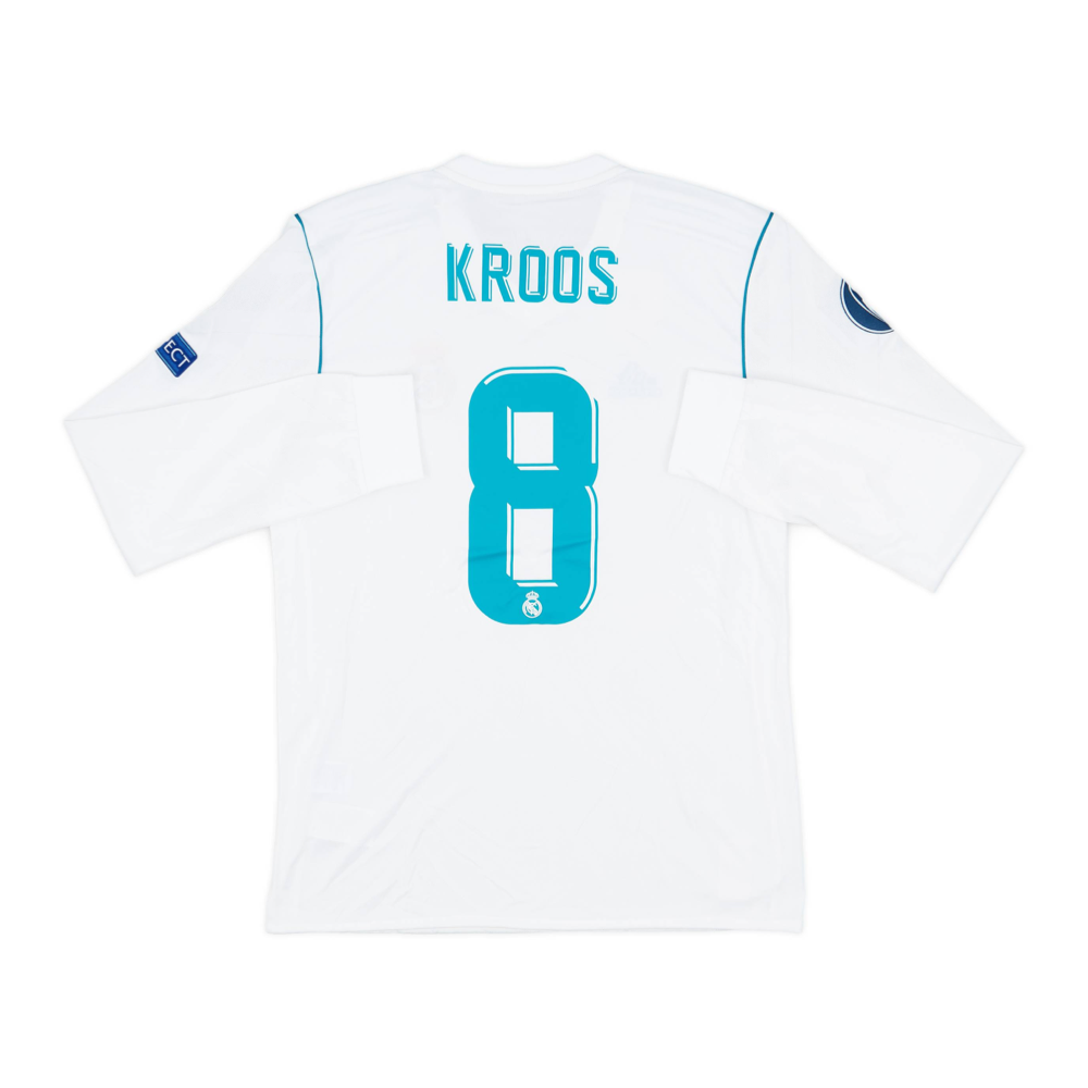 2017-18 Real Madrid CF Dlouhý Rukáv Domácí Dres