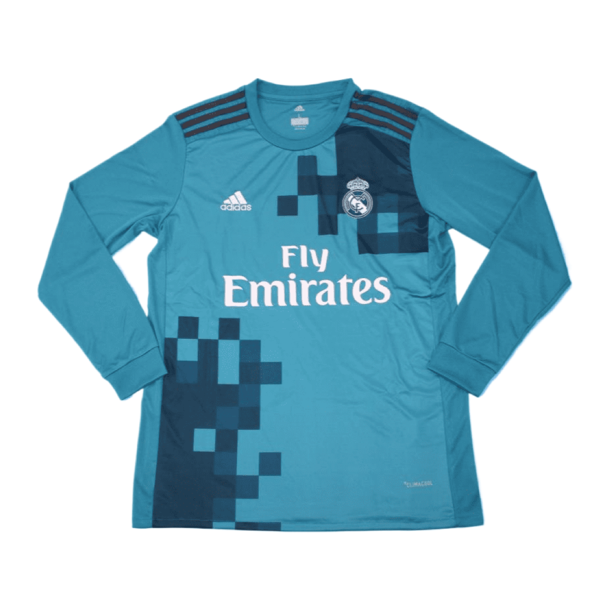 2017-18 Real Madrid CF Dlouhý Rukáv Třetí Dres