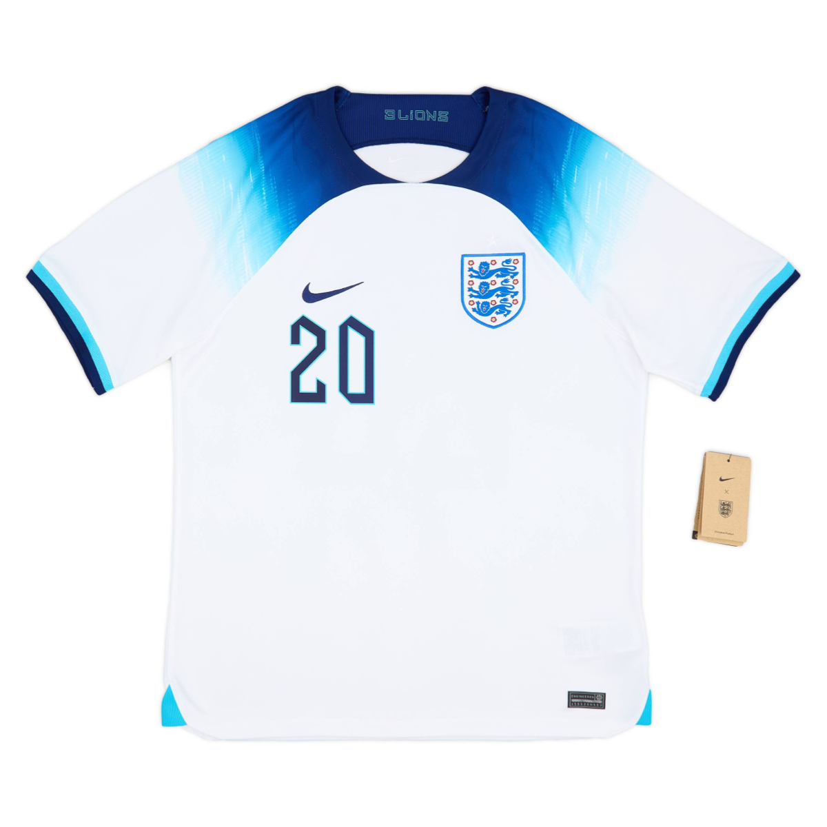 2022 England Domácí Dres