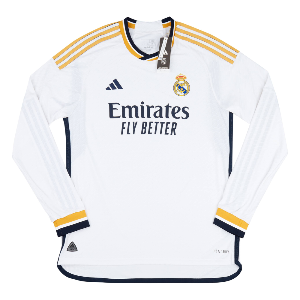 2023-24 Real Madrid CF Dlouhý Rukáv Domácí Dres