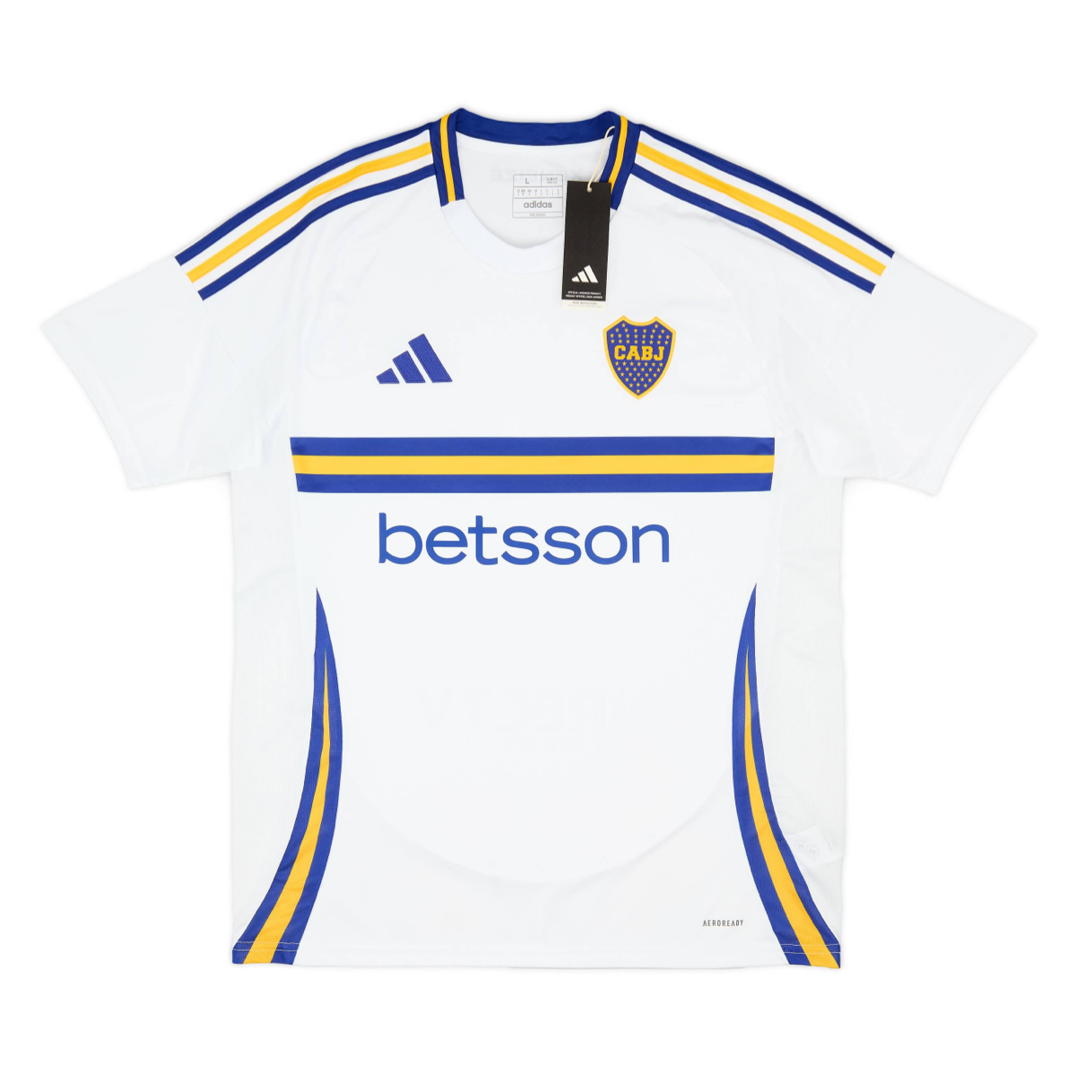 2024-25 Ca Boca Juniors White Venkovní Dres