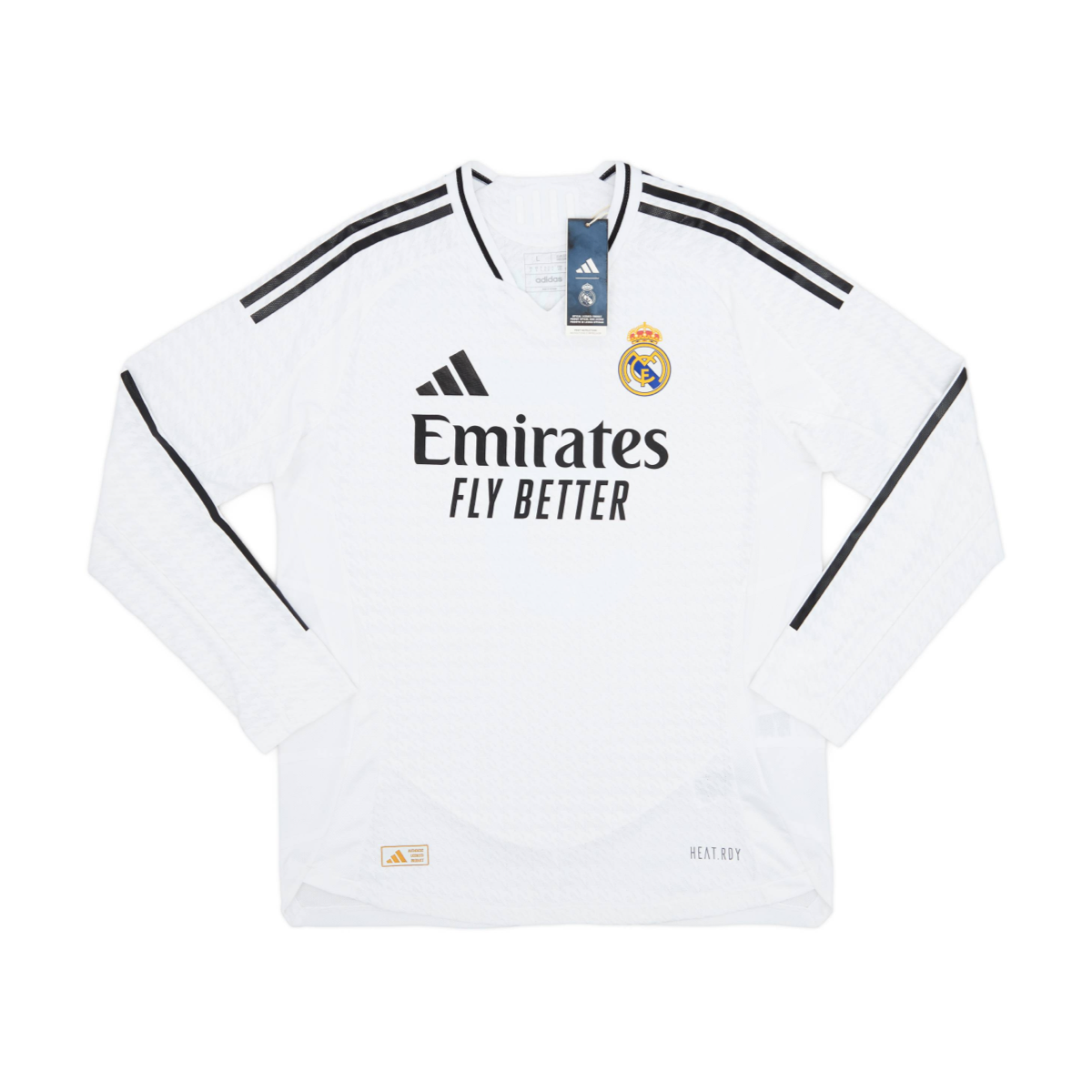 2024-25 Real Madrid CF Dlouhý Rukáv Domácí Dres