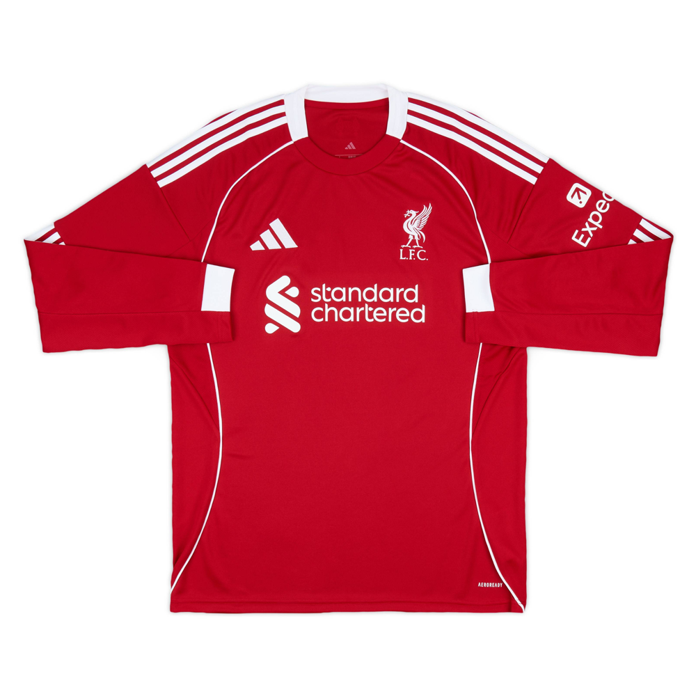 2025-26 Liverpool FC Heimtrikot Langarm