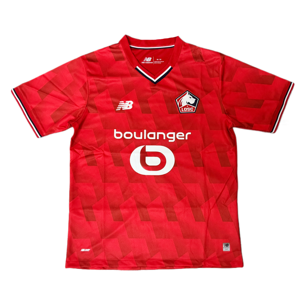 2025-26 Lille Osc Thuisshirt