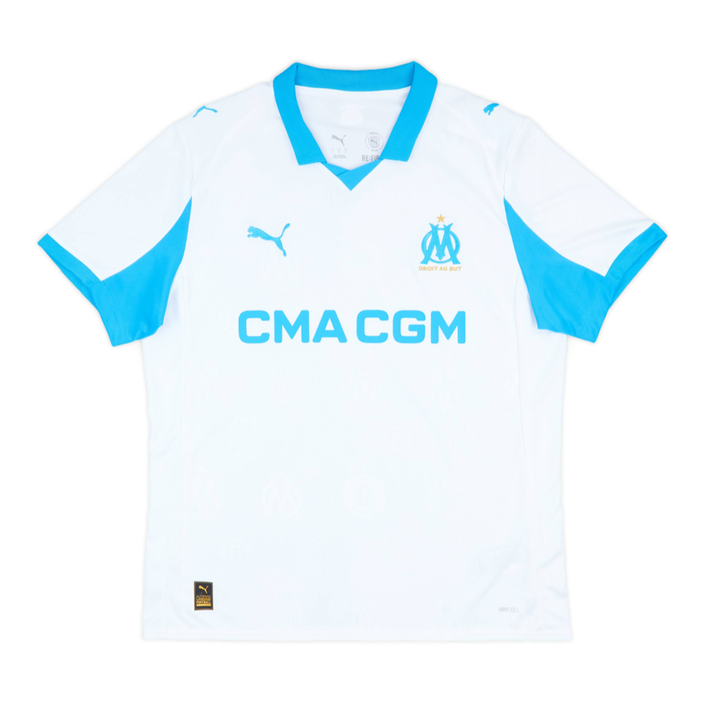 2025-26 Olympique De Marseille Domácí Dres