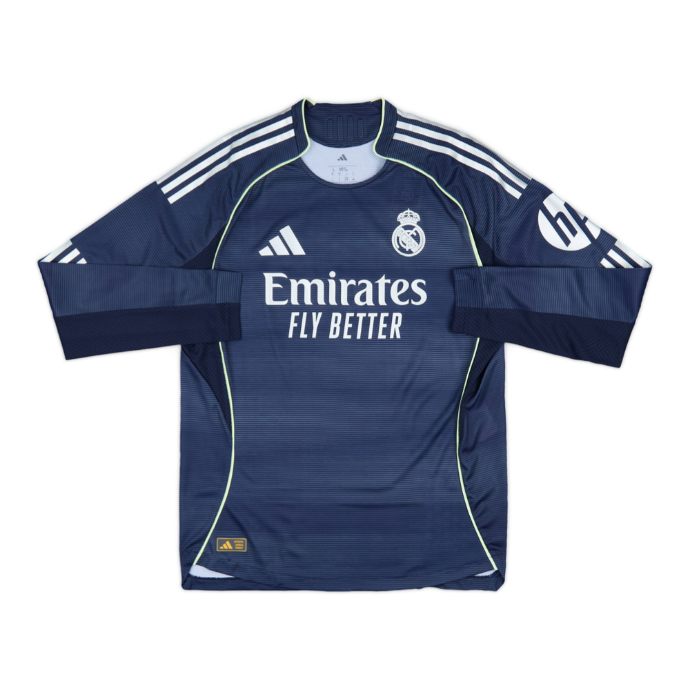 2025-26 Real Madrid CF Dlouhý Rukáv Venkovní Dres