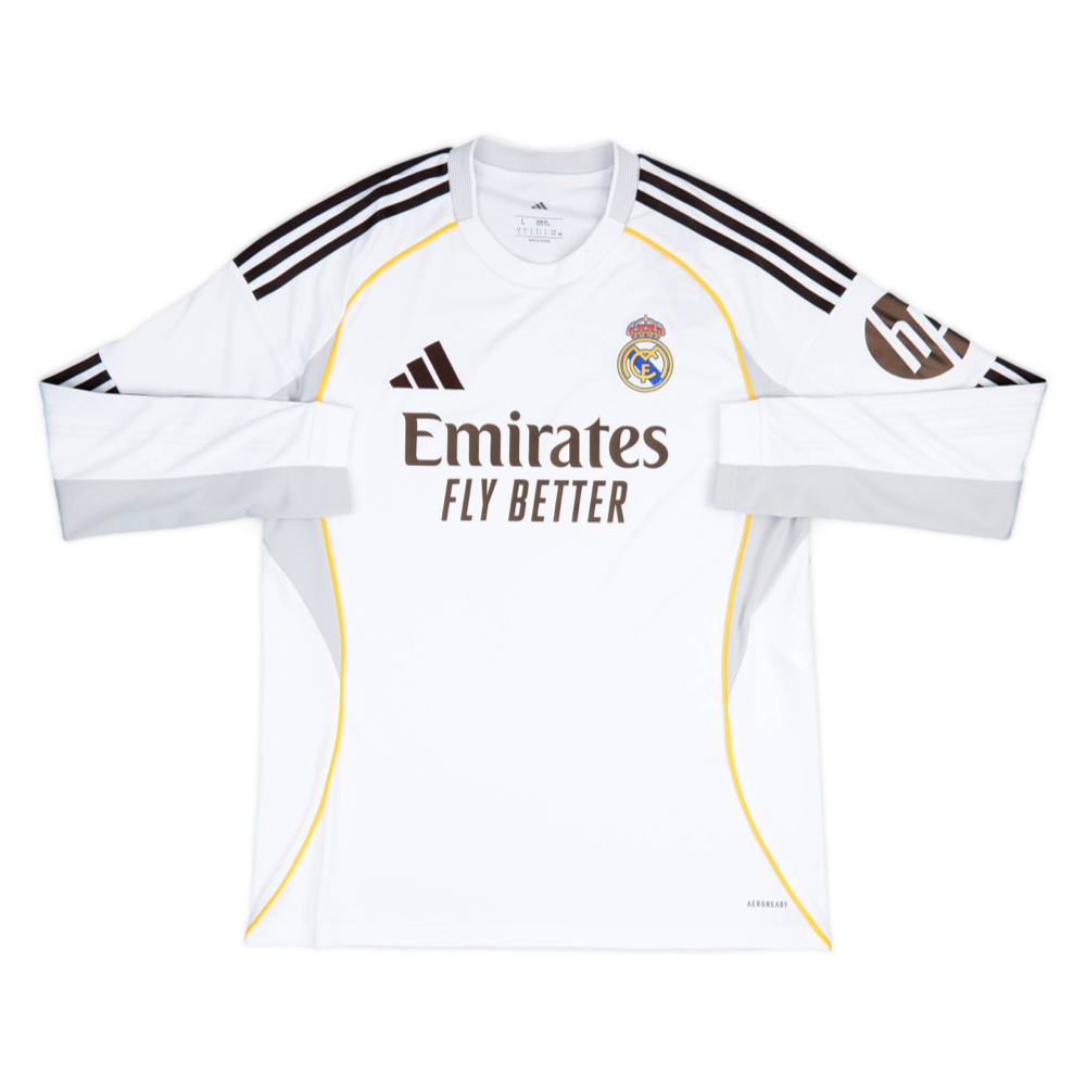 2025-26 Real Madrid CF Dlouhý Rukáv Domácí Dres