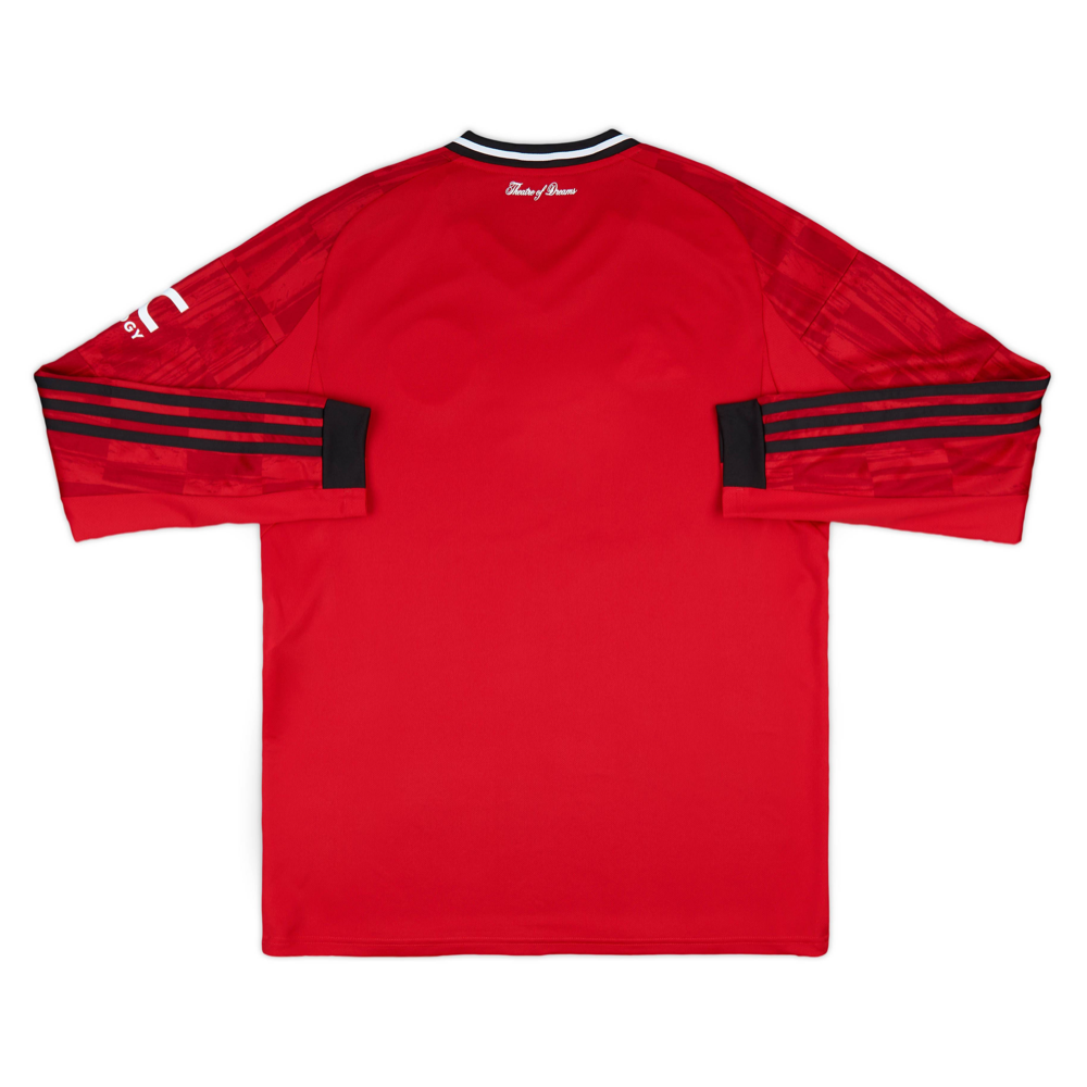 2025-26 Manchester United FC Home Shirt Long Sleeve